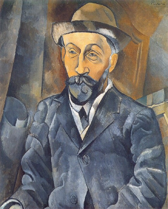 1909 Portrait de Clovis Sagot, Пабло Пикассо (1881-1973) Период: 1908-1918