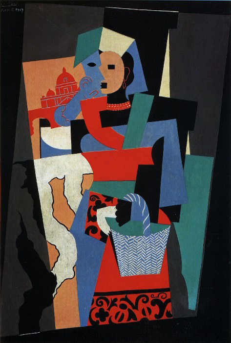 1917 LItalienne2, Pablo Picasso (1881-1973) Period of creation: 1908-1918