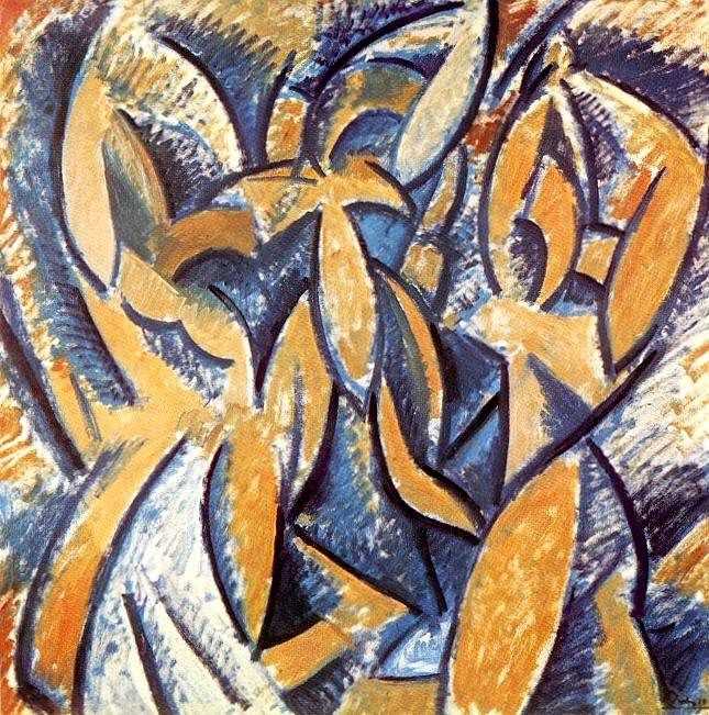 1908 Trois femmes , Пабло Пикассо (1881-1973) Период: 1908-1918