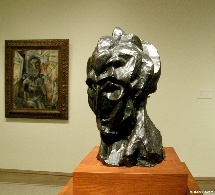 1909 TИte de femme 2, Pablo Picasso (1881-1973) Period of creation: 1908-1918