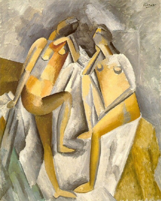 1909 Deux femmes nues, Pablo Picasso (1881-1973) Period of creation: 1908-1918