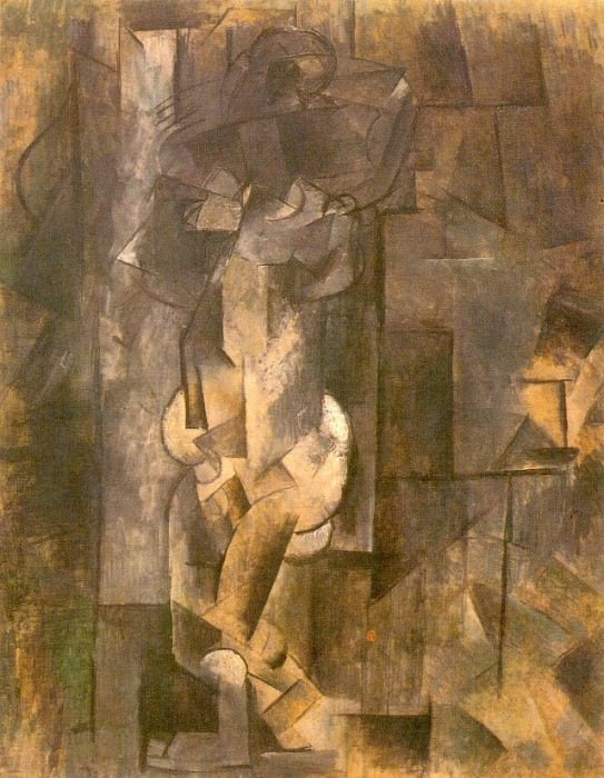 1910 Femme nue1, Пабло Пикассо (1881-1973) Период: 1908-1918