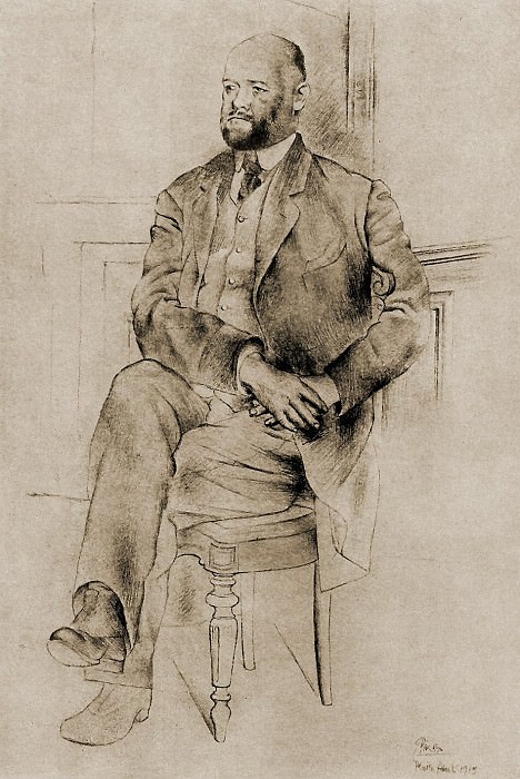 1915 Portrait dAmbroise Vollard, Пабло Пикассо (1881-1973) Период: 1908-1918