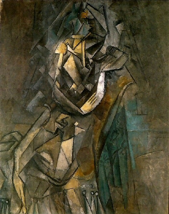 1909 Femme assise dans un fauteuil, Пабло Пикассо (1881-1973) Период: 1908-1918