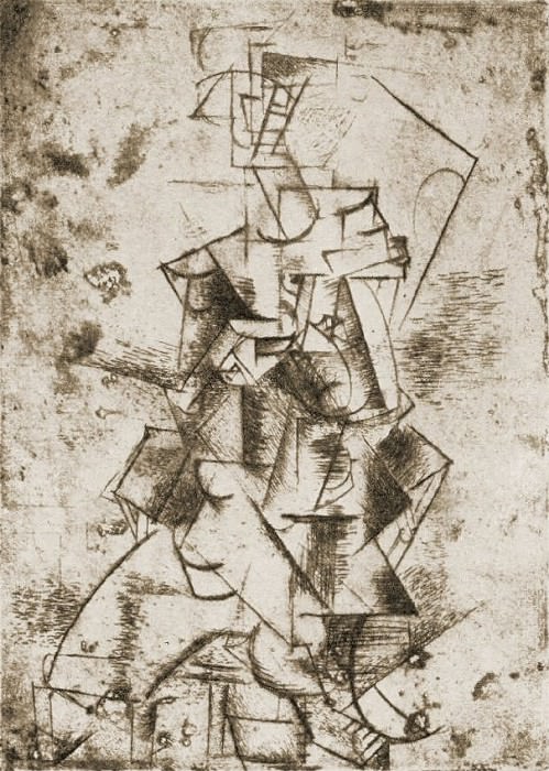 1910 Mademoiselle LВonie dans une chaise longue, Pablo Picasso (1881-1973) Period of creation: 1908-1918