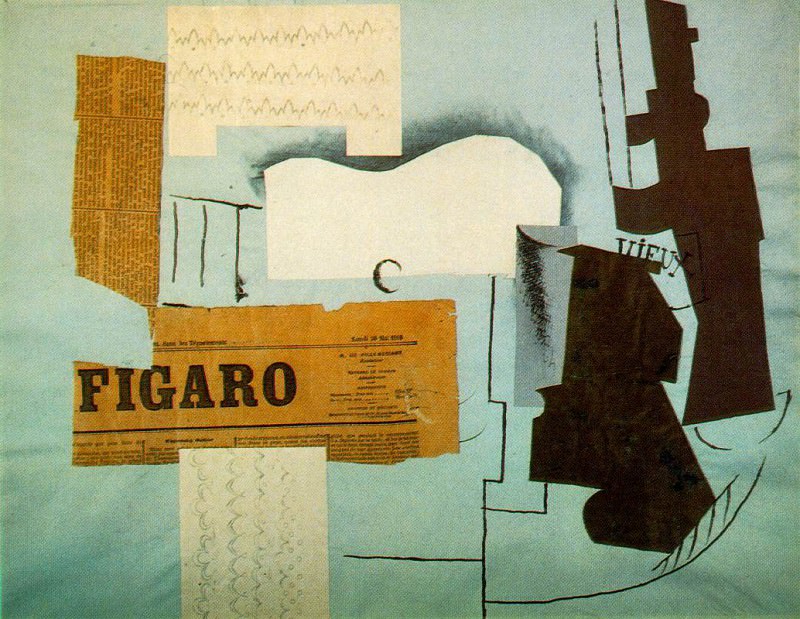1913 G-J-V-B, Пабло Пикассо (1881-1973) Период: 1908-1918