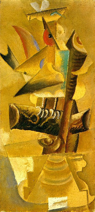1913 Oiseau sur une branche, Пабло Пикассо (1881-1973) Период: 1908-1918