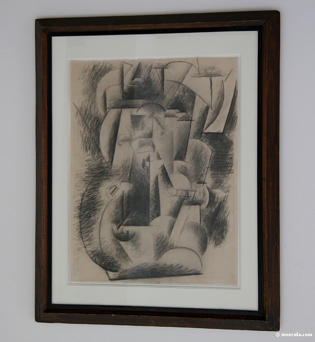 1910 Tete moustachue, Pablo Picasso (1881-1973) Period of creation: 1908-1918
