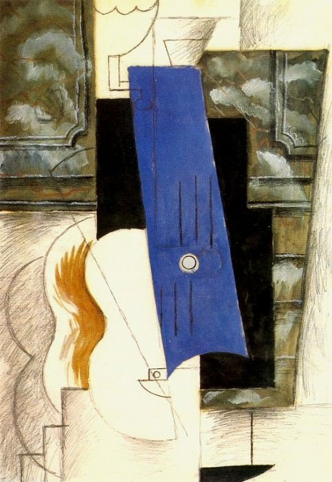 1912 Bec Е gaz et guitare, Pablo Picasso (1881-1973) Period of creation: 1908-1918