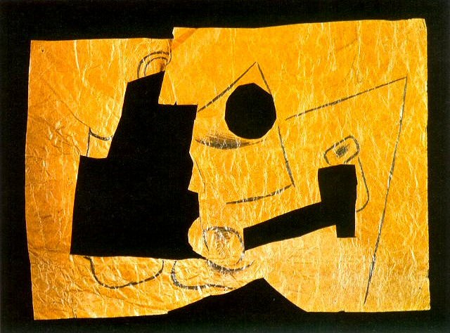 1914 Bouteille, verre et pipe, Пабло Пикассо (1881-1973) Период: 1908-1918