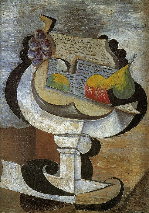 1917 Compotier, Пабло Пикассо (1881-1973) Период: 1908-1918