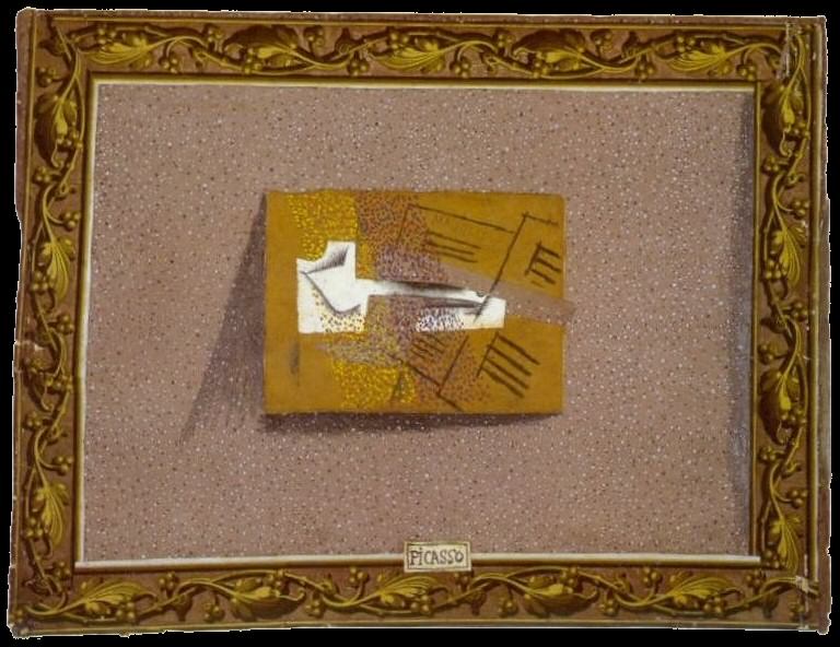 1914 Pipe et partition, Пабло Пикассо (1881-1973) Период: 1908-1918