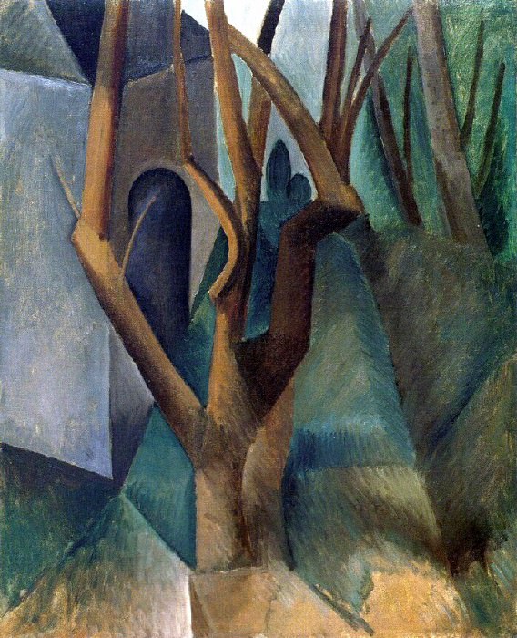 1908 Paysage2, Pablo Picasso (1881-1973) Period of creation: 1908-1918
