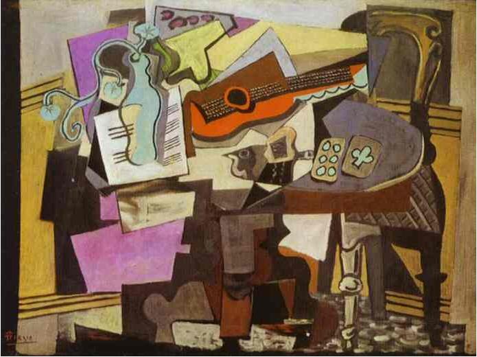 1918 Nature morte, Пабло Пикассо (1881-1973) Период: 1908-1918