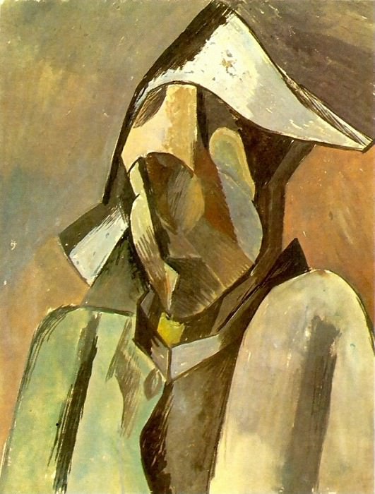 1909 Buste dArlequin, Пабло Пикассо (1881-1973) Период: 1908-1918