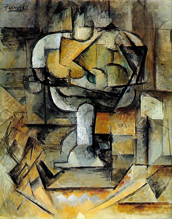 1910 Le compotier, Пабло Пикассо (1881-1973) Период: 1908-1918