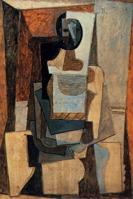 1918 Femme assise dans un fauteuil, Pablo Picasso (1881-1973) Period of creation: 1908-1918