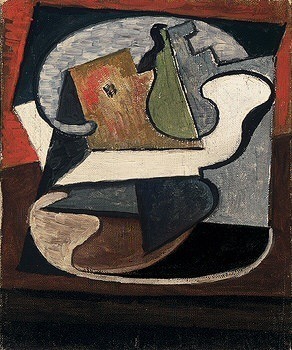 1918 Compotier avec poire et pomme, Пабло Пикассо (1881-1973) Период: 1908-1918