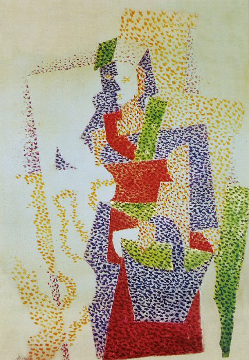 1917 Litalienne1, Пабло Пикассо (1881-1973) Период: 1908-1918