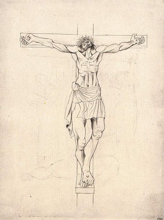 1915 La crucifixion. JPG, Пабло Пикассо (1881-1973) Период: 1908-1918