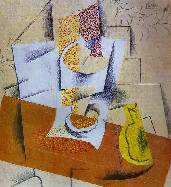 1914 Compotier et poire coupВe, Pablo Picasso (1881-1973) Period of creation: 1908-1918
