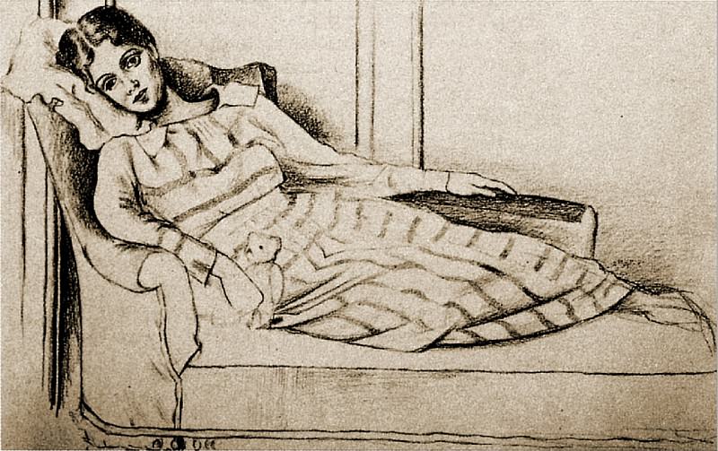 1917 Olga Kokhlova, Pablo Picasso (1881-1973) Period of creation: 1908-1918