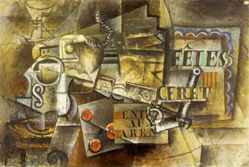 1912 FИtes de CВret, Пабло Пикассо (1881-1973) Период: 1908-1918