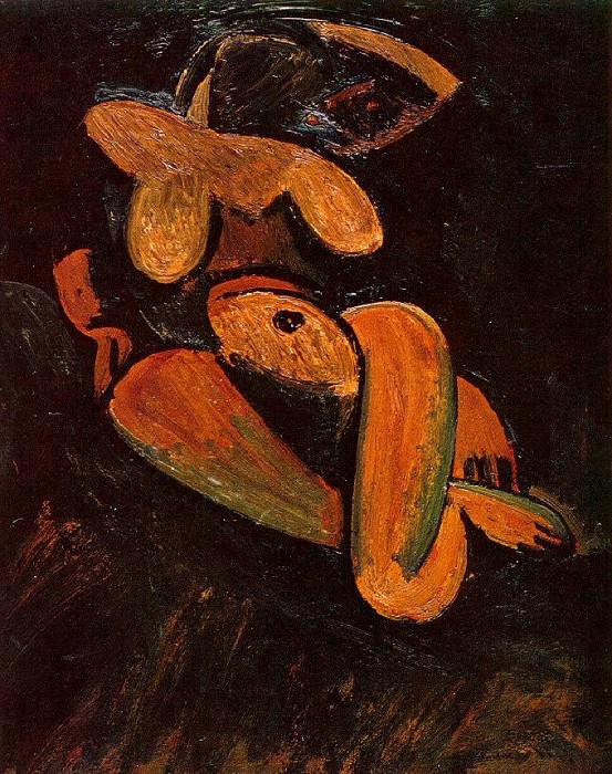 1908 Nu couchВ2, Pablo Picasso (1881-1973) Period of creation: 1908-1918