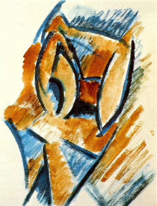 1908 Buste de femme, Пабло Пикассо (1881-1973) Период: 1908-1918