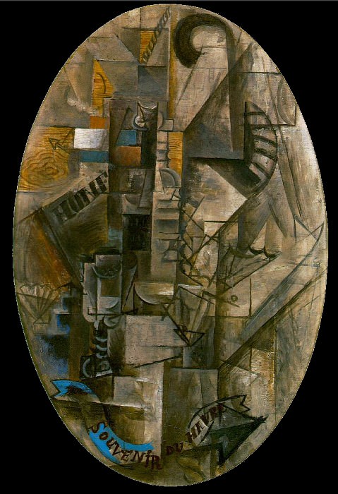 1912 Souvenir du Havre, Pablo Picasso (1881-1973) Period of creation: 1908-1918