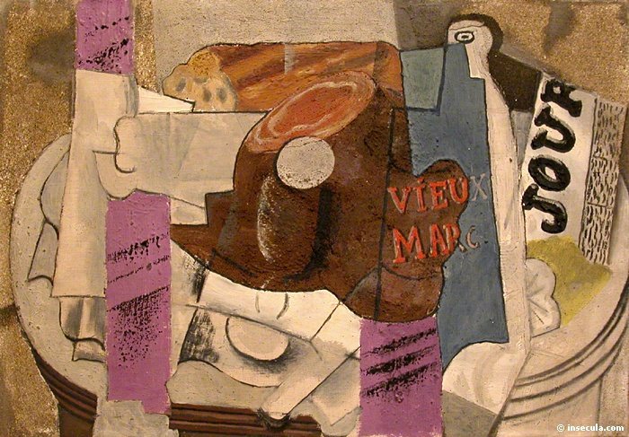 1914 Le vieux Marc, Pablo Picasso (1881-1973) Period of creation: 1908-1918