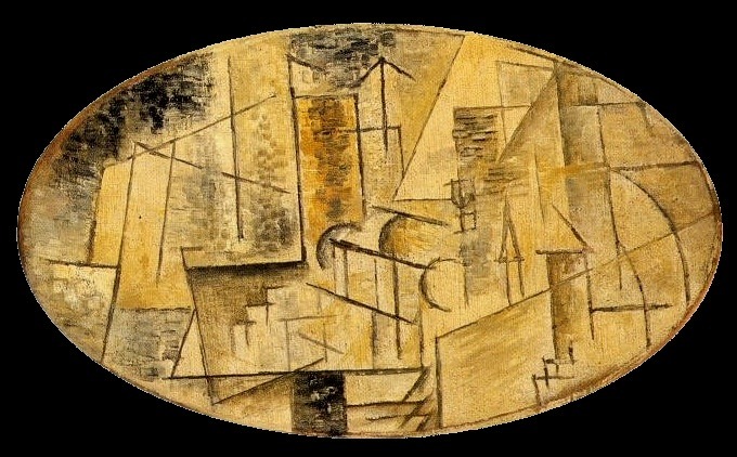 1912 La Rue dOrchampt, Пабло Пикассо (1881-1973) Период: 1908-1918