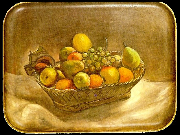 1918 Corbeille de fruits, Пабло Пикассо (1881-1973) Период: 1908-1918