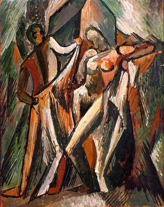 1909 Baigneurs qui se sКchent, Pablo Picasso (1881-1973) Period of creation: 1908-1918