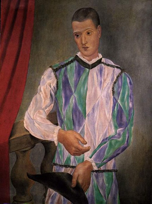 1917 Arlequin1. JPG, Pablo Picasso (1881-1973) Period of creation: 1908-1918