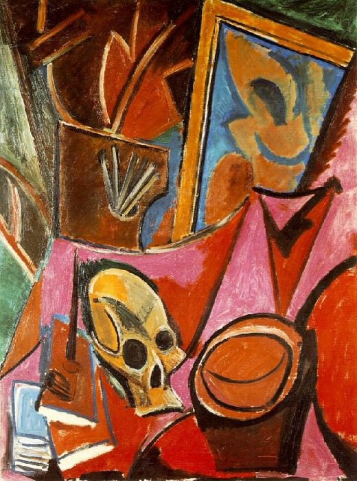 1908 Composition avec tИte de mort, Пабло Пикассо (1881-1973) Период: 1908-1918