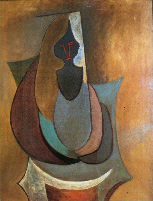 1917 Personnage, Pablo Picasso (1881-1973) Period of creation: 1908-1918