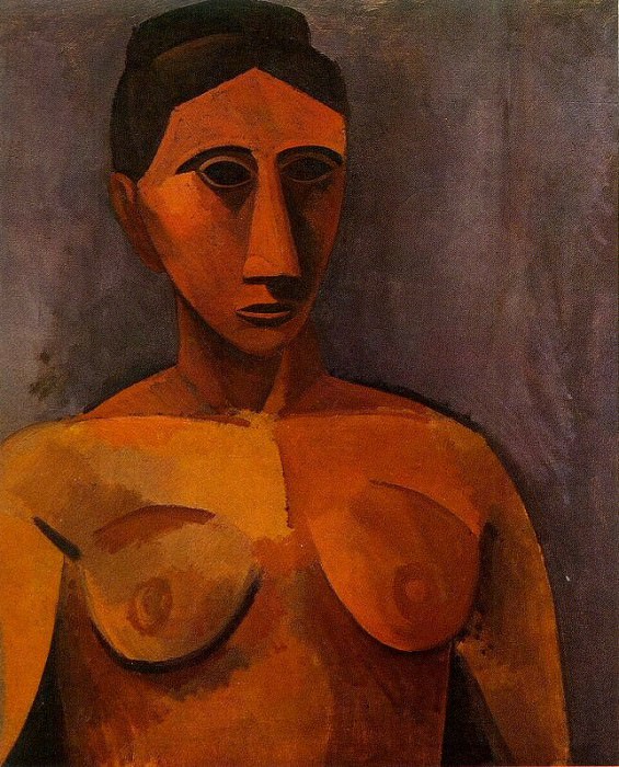 1908 Buste de femme2, Пабло Пикассо (1881-1973) Период: 1908-1918