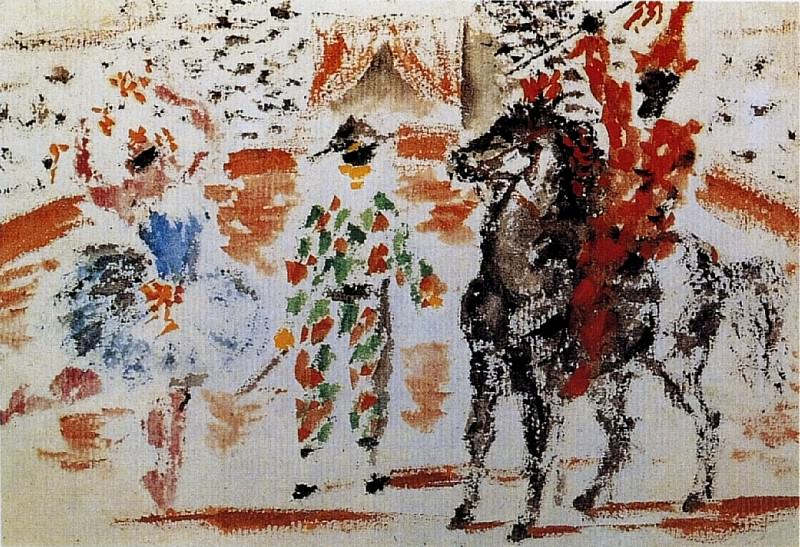 1918 Circus, Pablo Picasso (1881-1973) Period of creation: 1908-1918