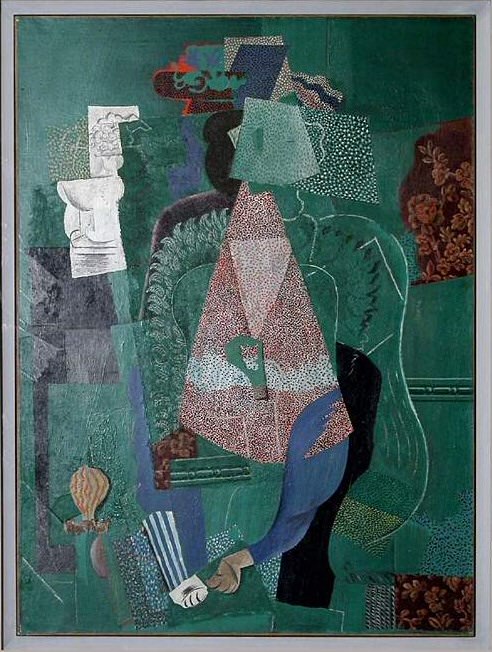 1914 Portrait de jeune fille. JPG, Pablo Picasso (1881-1973) Period of creation: 1908-1918