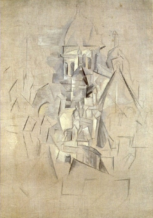 1909 Le Sacrщ-ChЬur, Пабло Пикассо (1881-1973) Период: 1908-1918