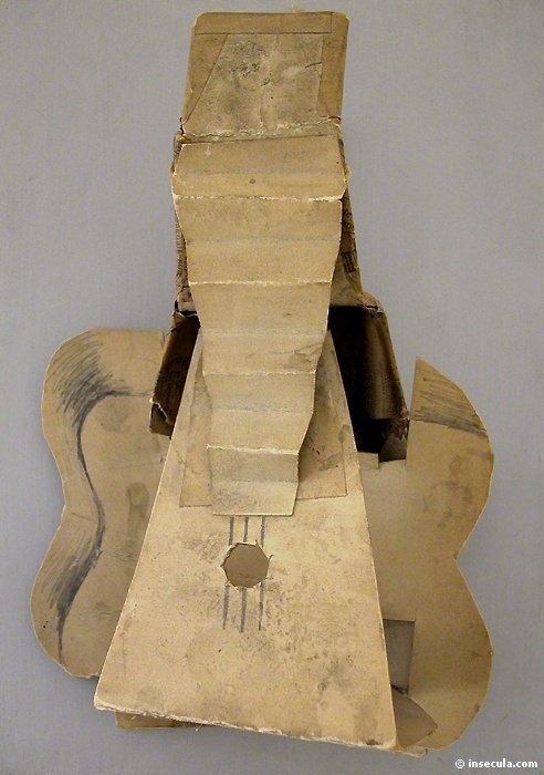 1912 Guitare, Pablo Picasso (1881-1973) Period of creation: 1908-1918