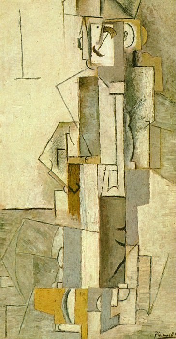 1913 Personnage arlequinesque , Пабло Пикассо (1881-1973) Период: 1908-1918