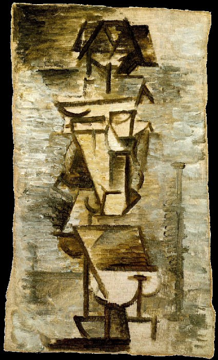 1910 Composition cubiste, Pablo Picasso (1881-1973) Period of creation: 1908-1918