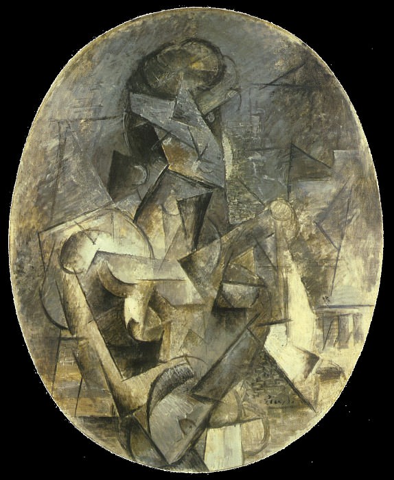 1910 Femme Е la mandoline, Пабло Пикассо (1881-1973) Период: 1908-1918