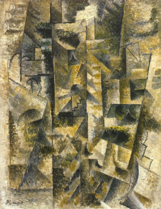 1911 Paysage de CВret, Пабло Пикассо (1881-1973) Период: 1908-1918