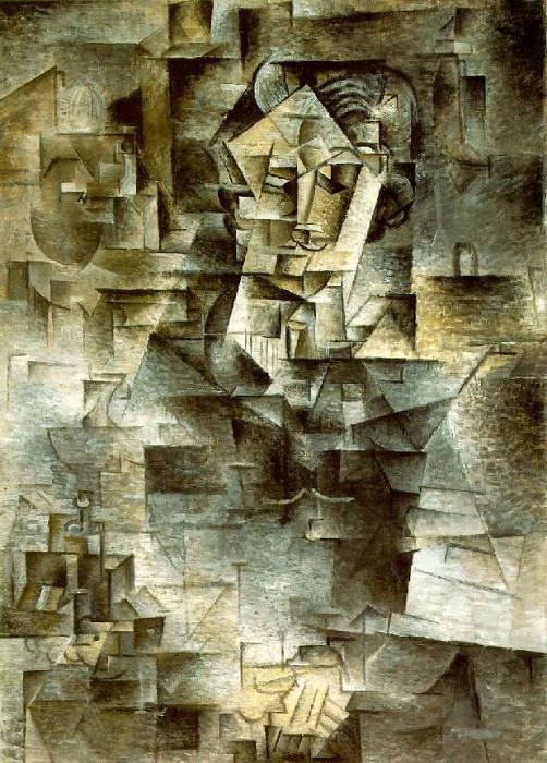 1910 Portrait de Daniel-Henry Kahnweiler, Пабло Пикассо (1881-1973) Период: 1908-1918