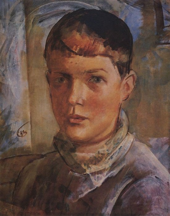 Daughter of the artist. 1933, Kuzma Sergeevich Petrov-Vodkin