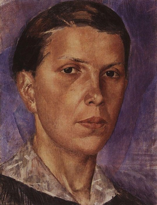 Portrait NL. 1922, Kuzma Sergeevich Petrov-Vodkin