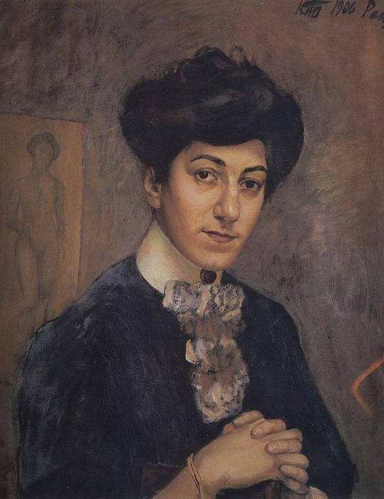 Портрет жены художника. 1906, Петров-Водкин Кузьма Сергеевич